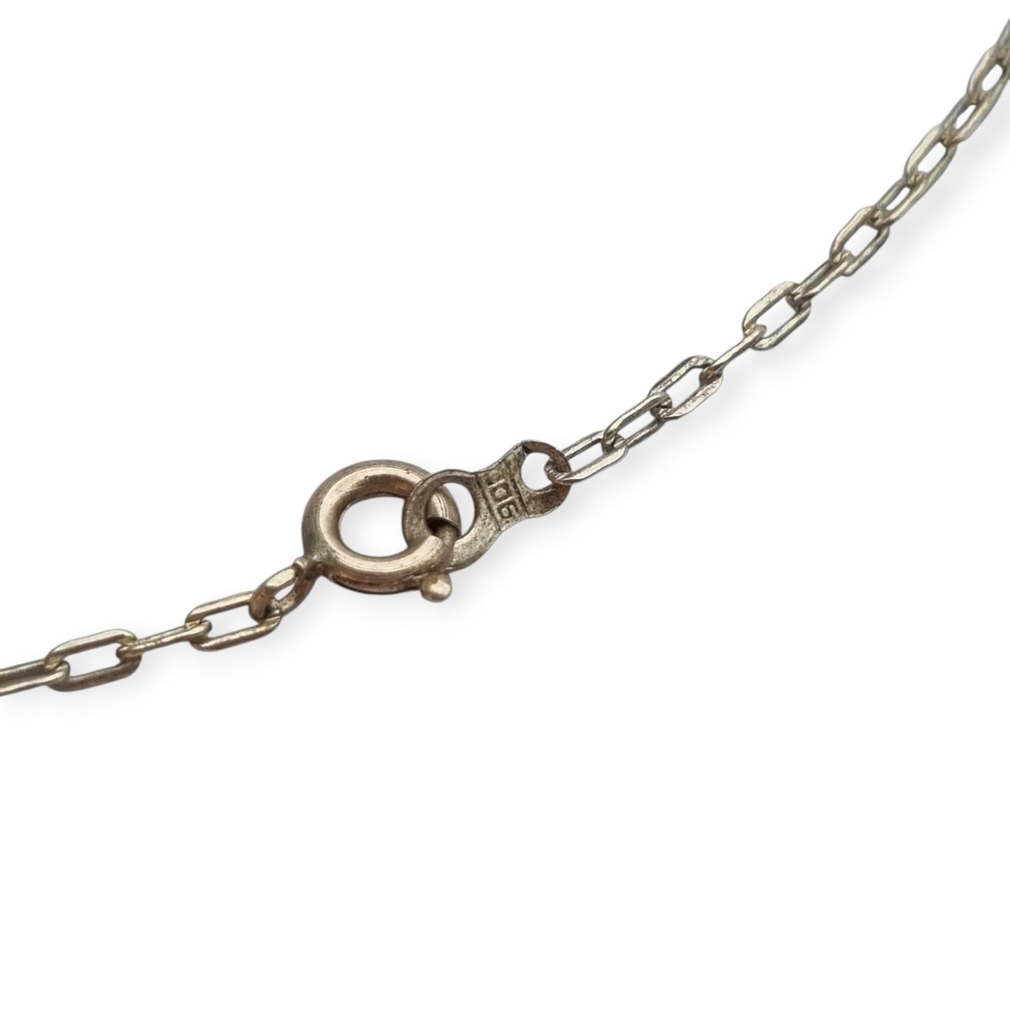 Art Deco bow pendant in silver, antique brooch, Europe Circa 1930-40