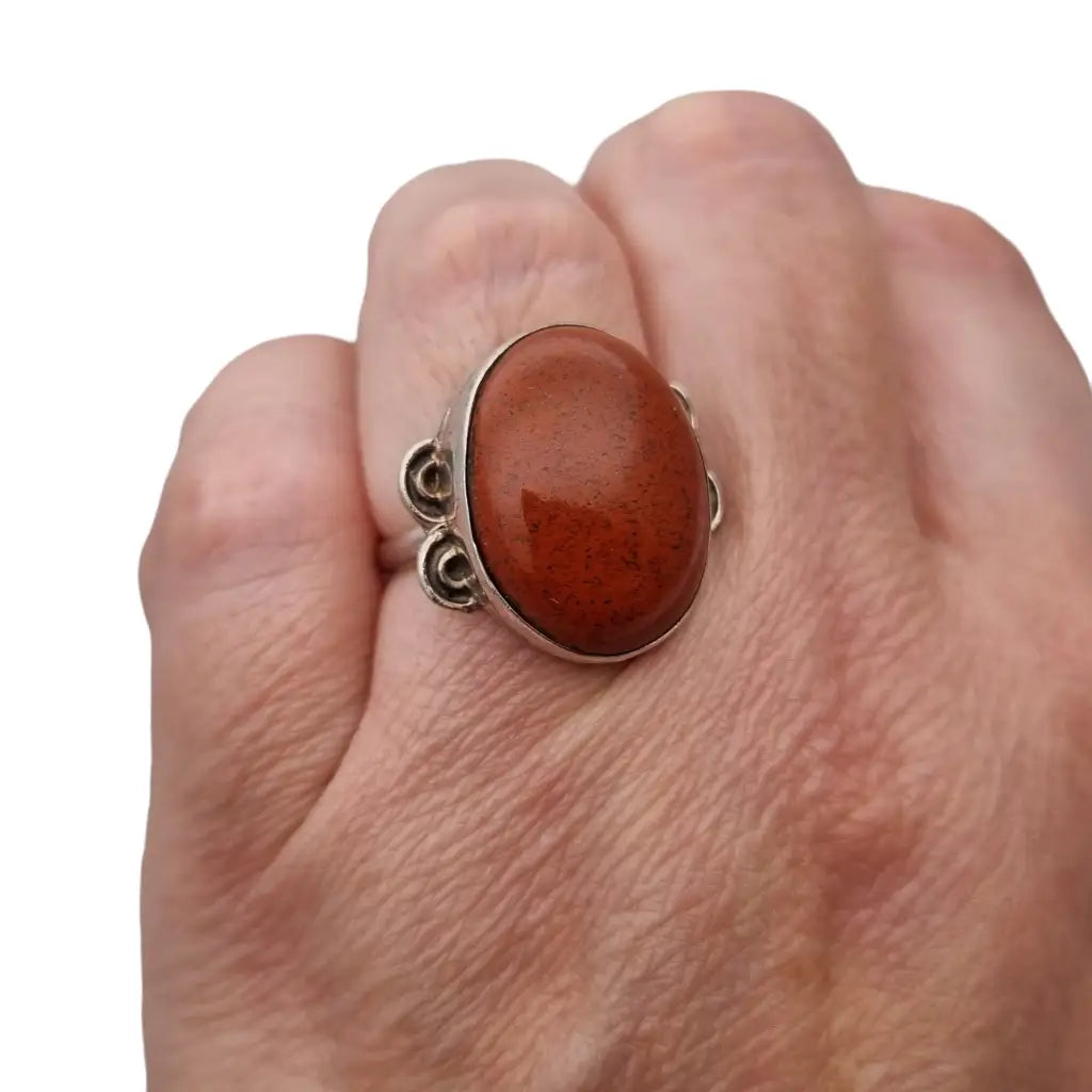 Anillos de plata boho para mujer grandes joyas regalos mujeres.