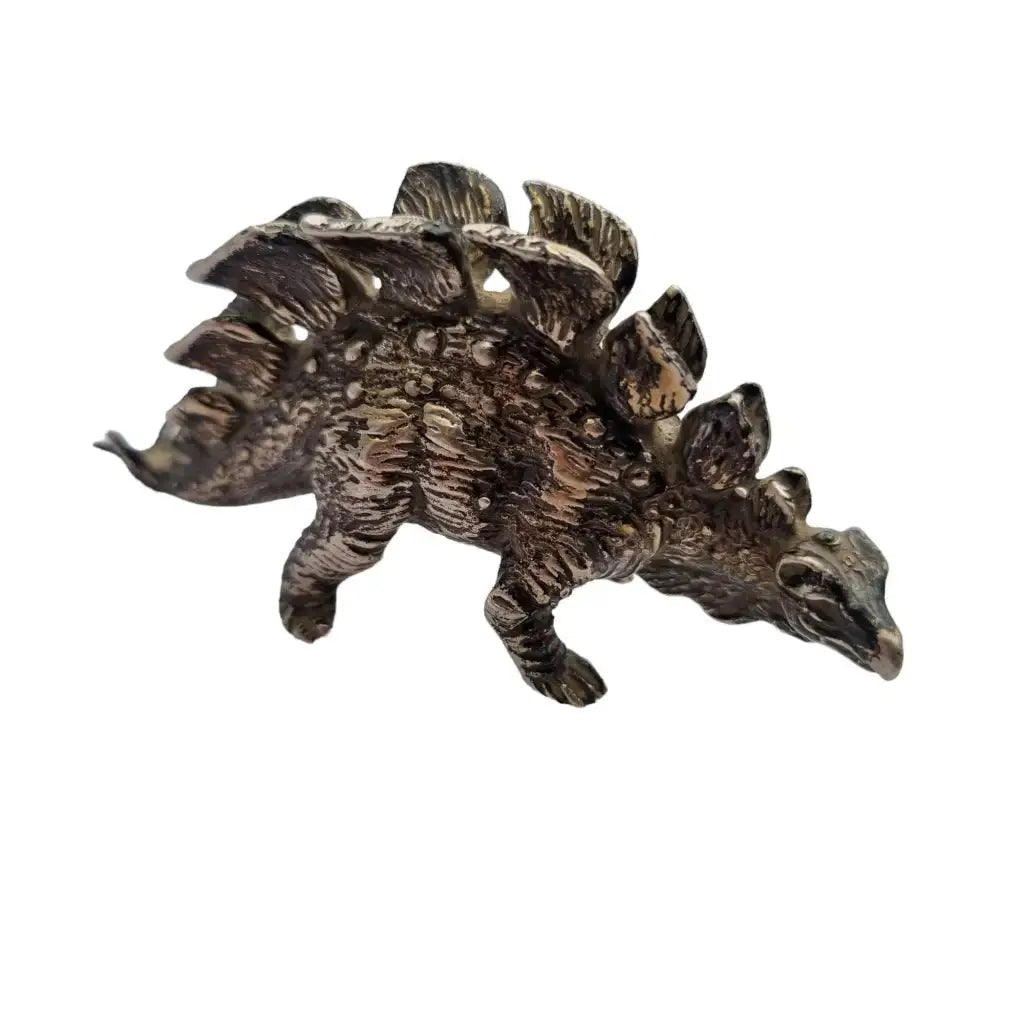 Figura dinosaurio plata especial para coleccionistas de dinosaurios en plata.