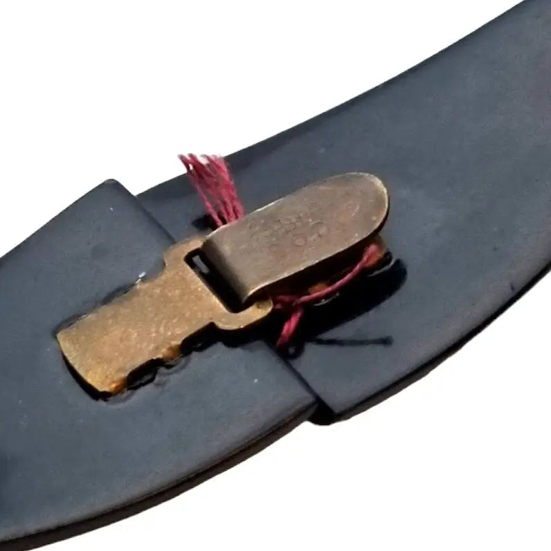 Hebilla de cinturón art deco bte sgdg breveté france pedrería en blanco.