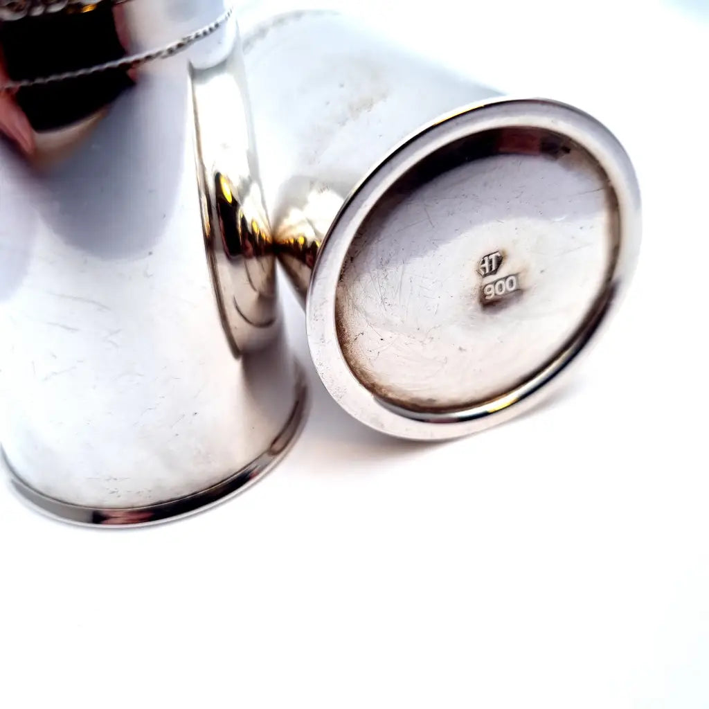 Saleros de plata 900 salero y pimentero regalos para coleccionistas.