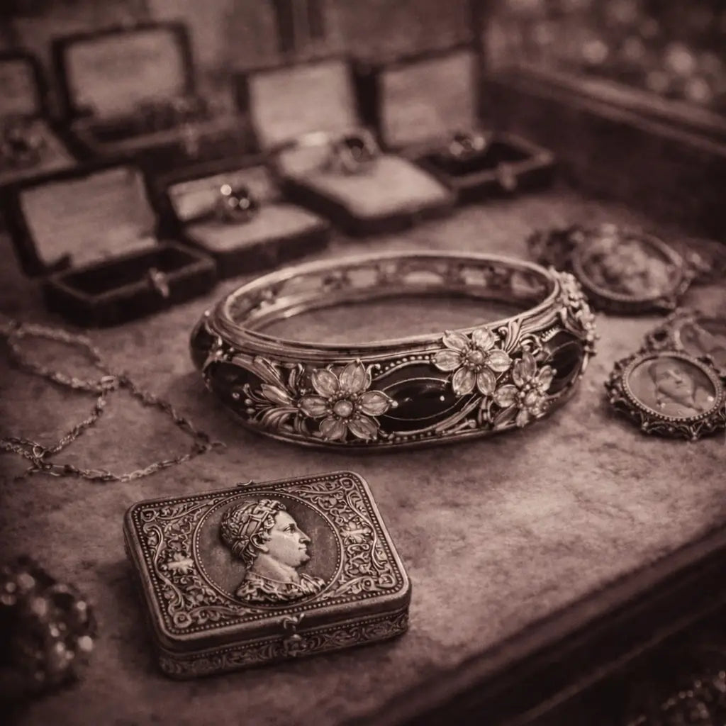 Joyas antiguas, vintage, plata y objetos de colección por más de  100 €