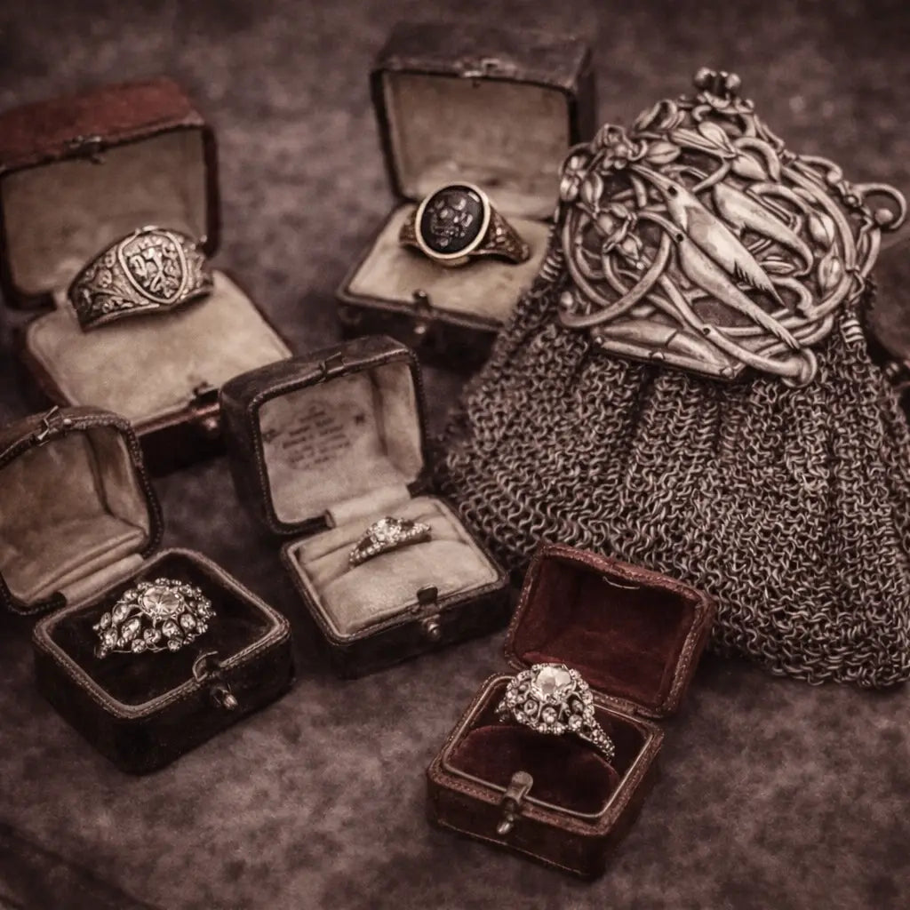 Joyas antiguas, vintage, plata y objetos de colección por menos de 50 €