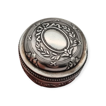Caja Antigua francesa Belle Époque de plata, Robert Isral & Cie atribuida, ca. 1910
