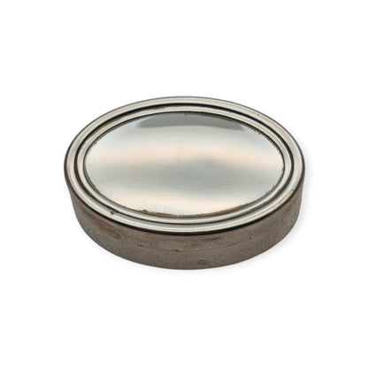 Vintage Italian 800 silver box, Italy, Pesaro-Urbino, circa 1995