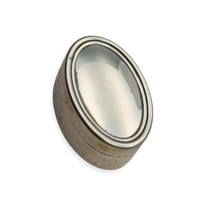Vintage Italian 800 silver box, Italy, Pesaro-Urbino, circa 1995