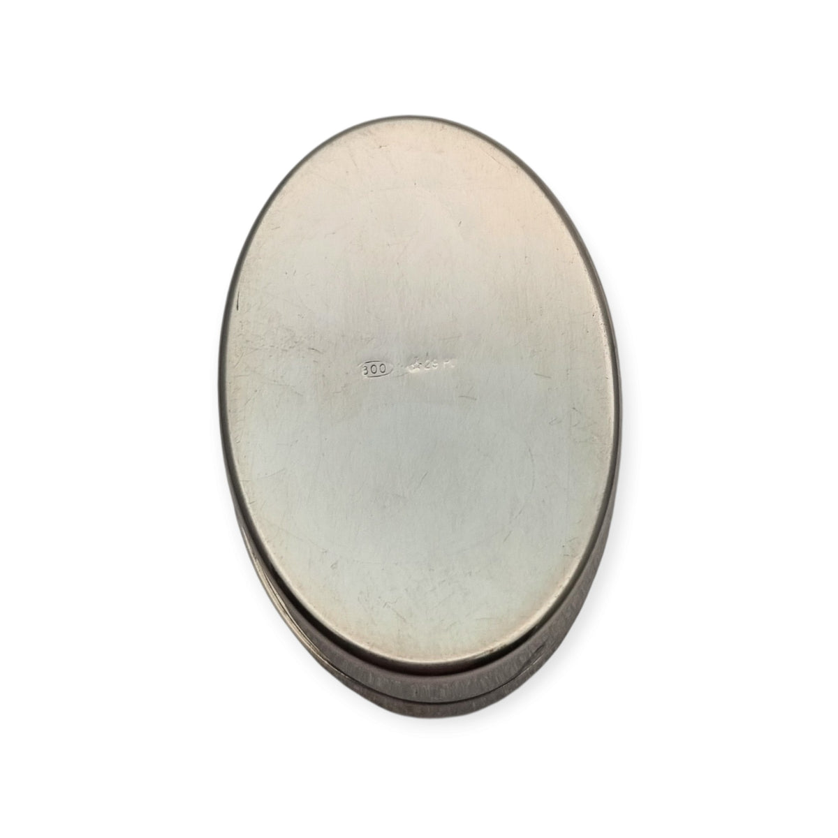 Vintage Italian 800 silver box, Italy, Pesaro-Urbino, circa 1995