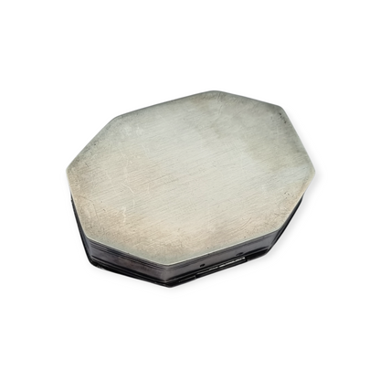 Belle Époque box in octagonal silver France Tétard Frères circa 1900