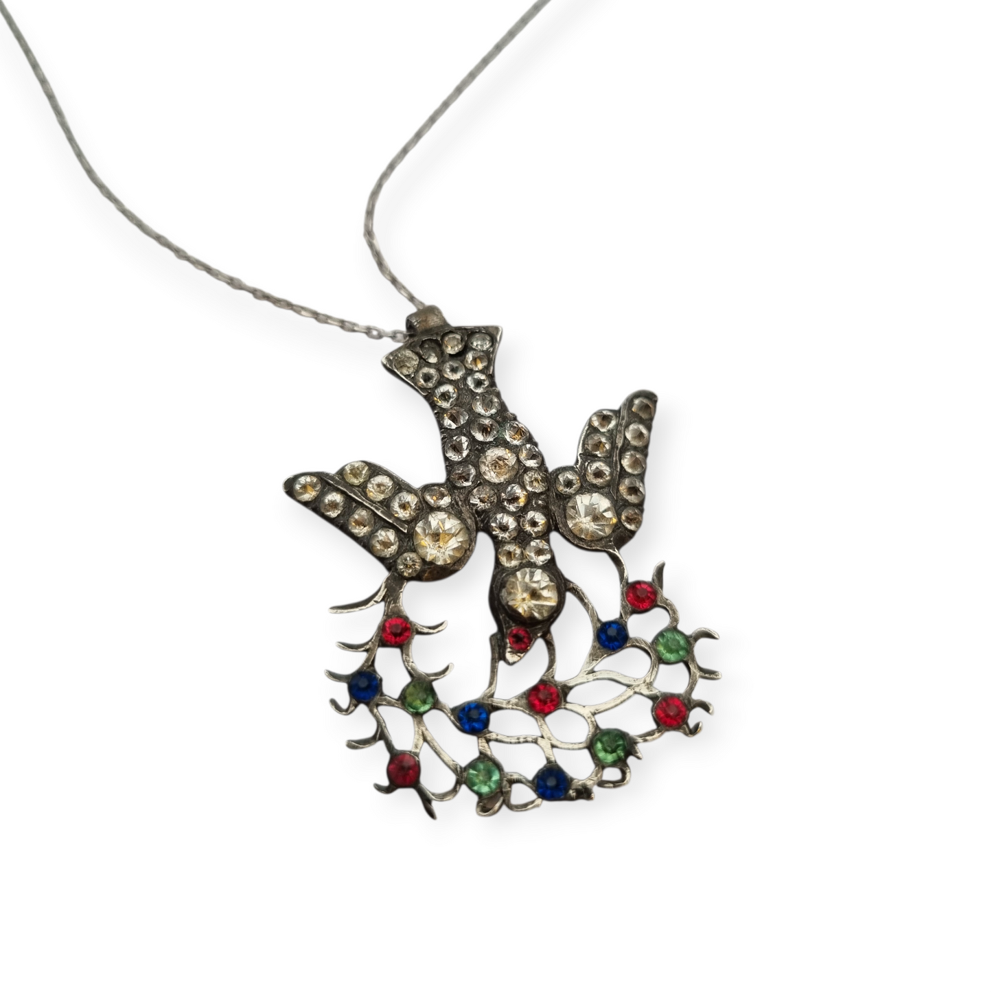 Georgian Holy Spirit silver pendant, Order of the Holy Spirit, 19th century.