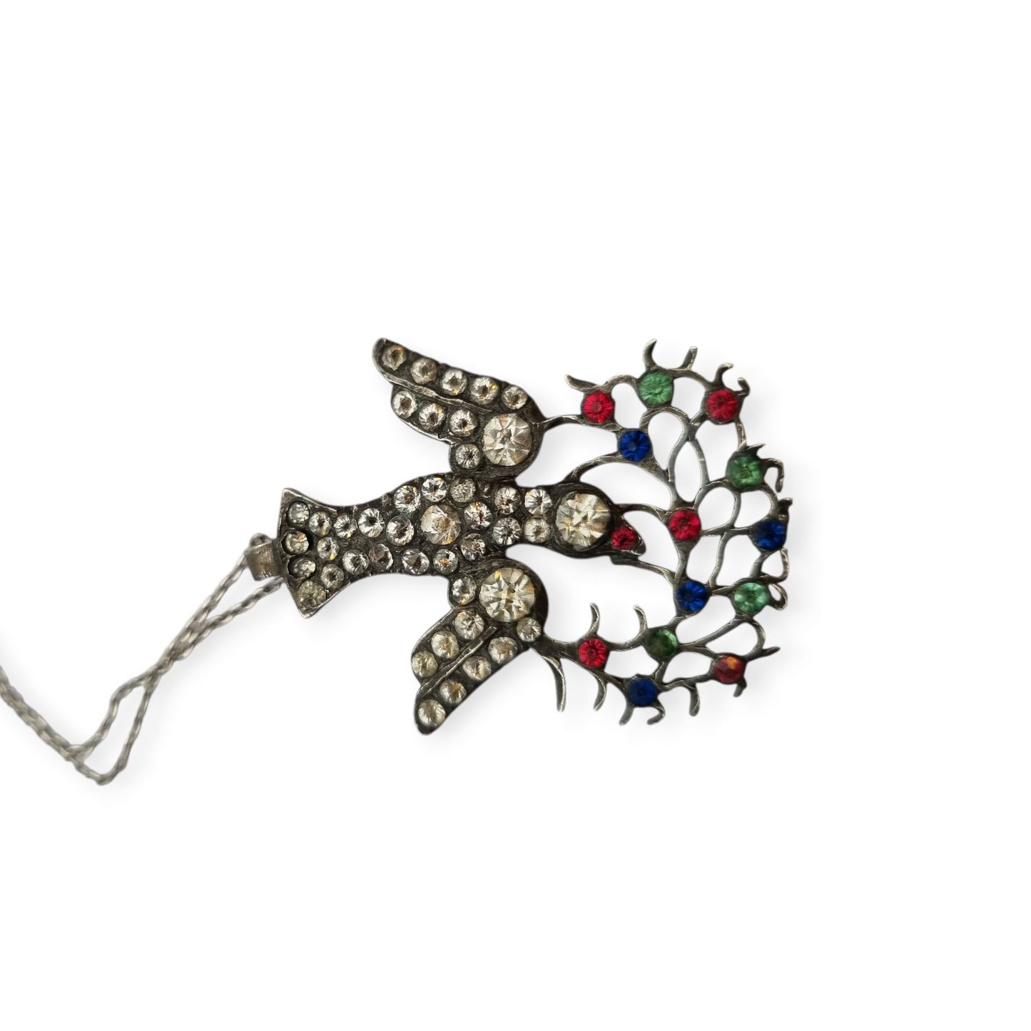 Georgian Holy Spirit silver pendant, Order of the Holy Spirit, 19th century.