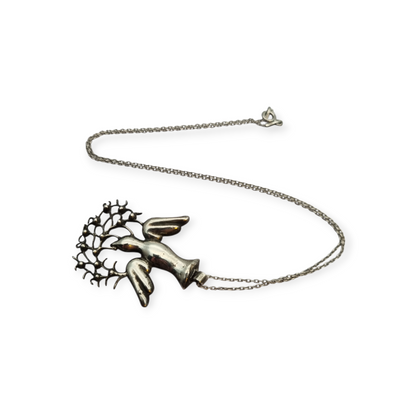 Georgian Holy Spirit silver pendant, Order of the Holy Spirit, 19th century.