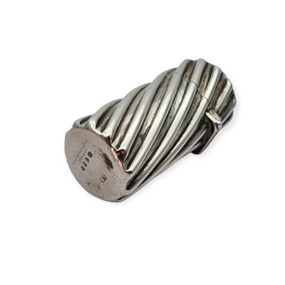 Victorian perfume bottle in silver by S.M Sampson Mordan London 1882, Tonnel Paris