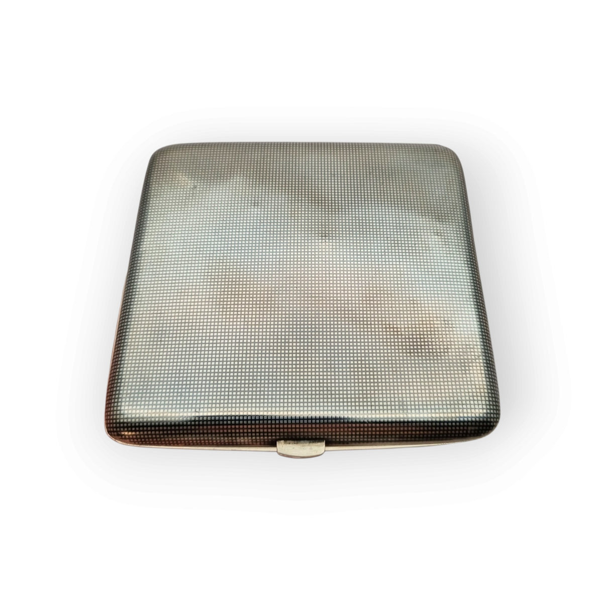 Belle Époque French niello silver cigarette case, silversmith Georges Gallois, circa 1913