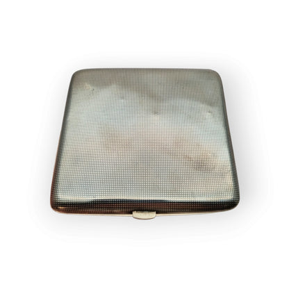 Belle Époque French niello silver cigarette case, silversmith Georges Gallois, circa 1913