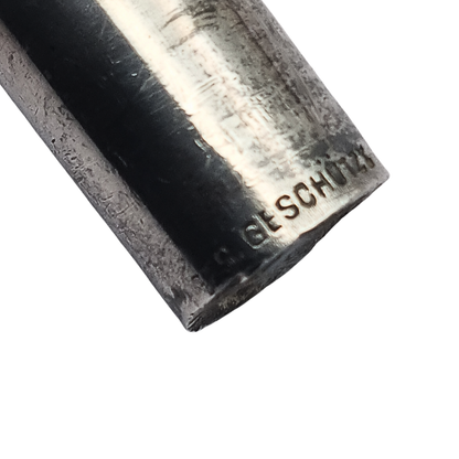 Mango de sombrilla Jugendstil en plata 800 con rostro femenino, Alemania 1900