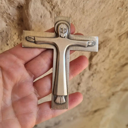 Cruz de Plata Joyas Religiosas Sunyer ley 925 Arte