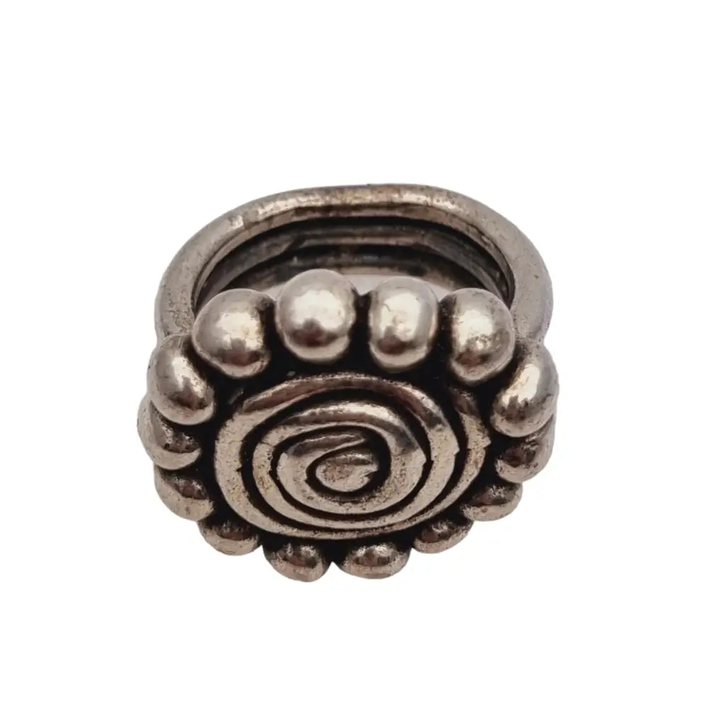 Philippe audibert paris anillo espiral floral vanguardista francia.