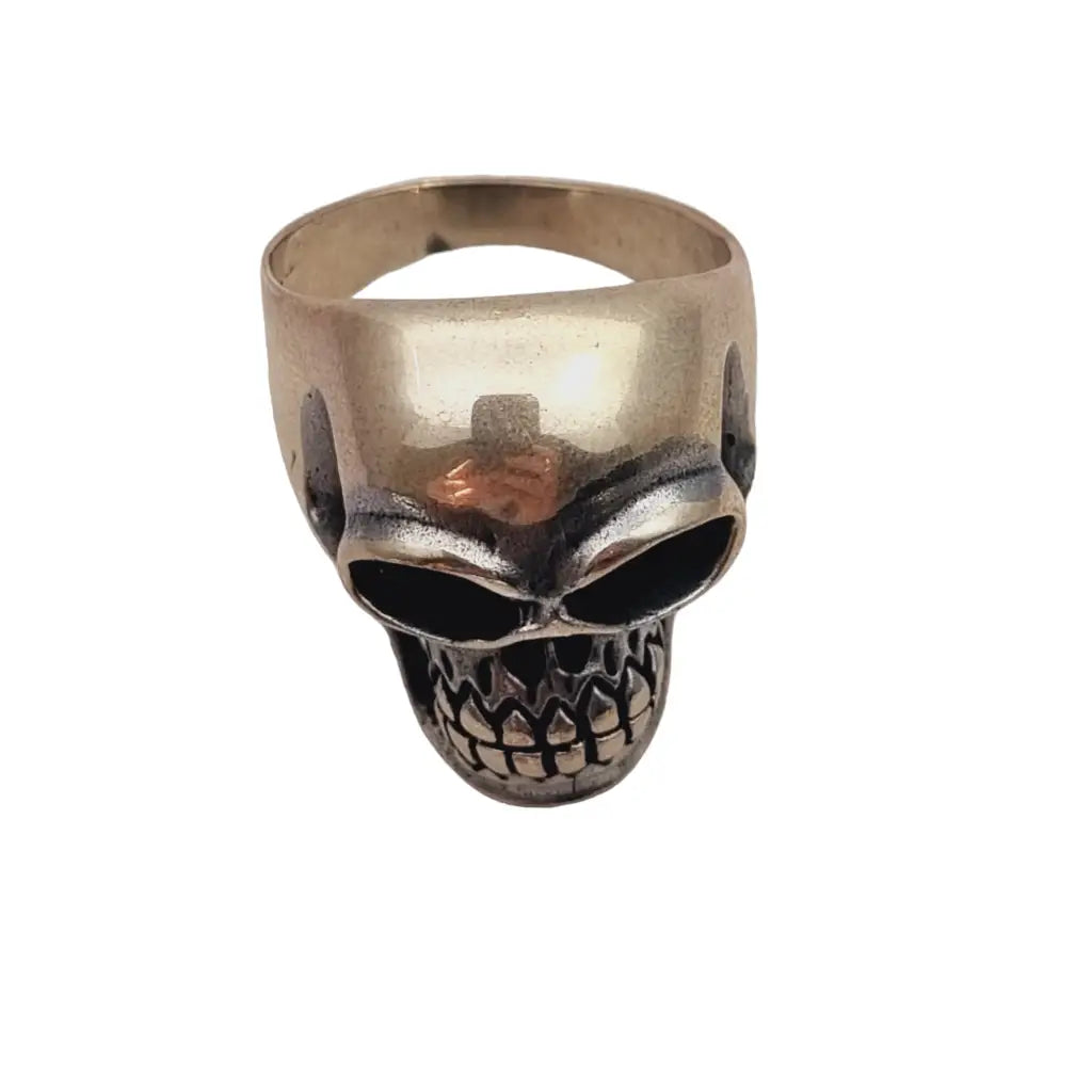 Anillo vintage de plata 925 calavera joyería para hombre regalo original.