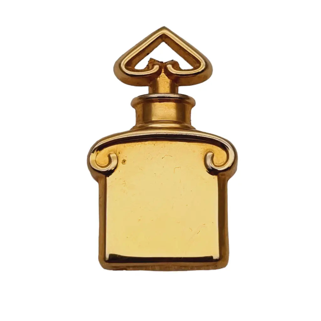 Pin vintage guerlain made in france frasco de perfume para coleccionistas.