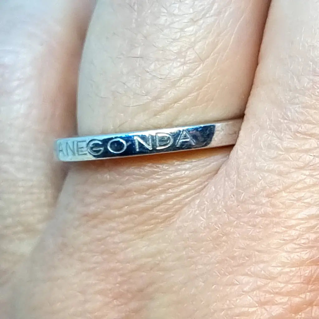 Anillo Pianegonda en plata 925. Circa XX. Joyería antigua y moderna.