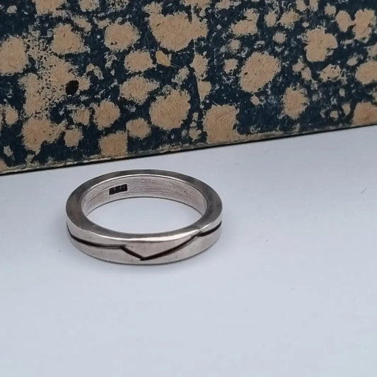 Anillo boho plata de ley anillo vintage joyería para mujer