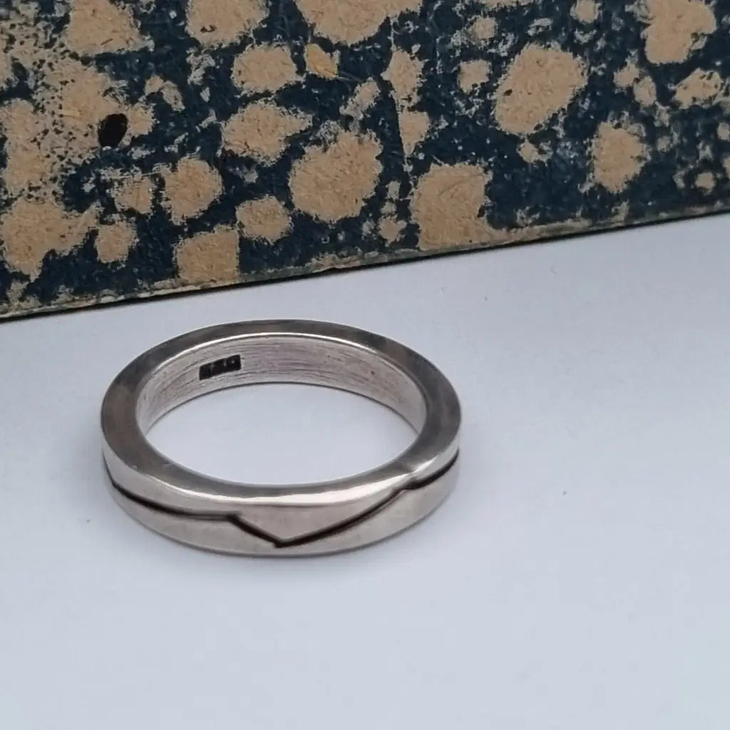 Anillo boho plata de ley anillo vintage joyería para mujer