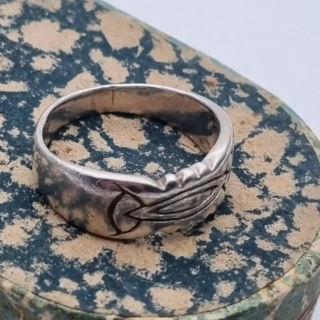 Anillo boho plata de ley anillo vintage joyería para mujer