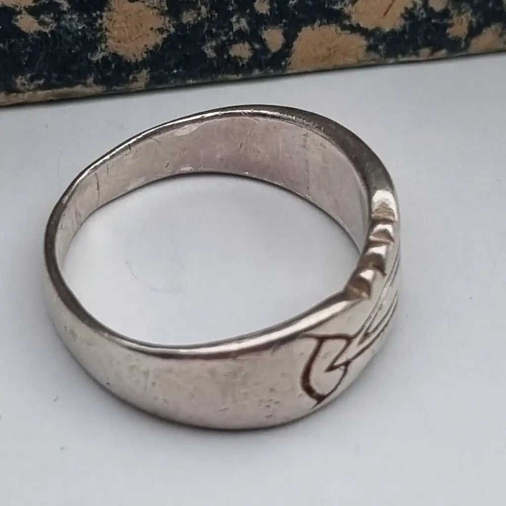 Anillo boho plata de ley anillo vintage joyería para mujer