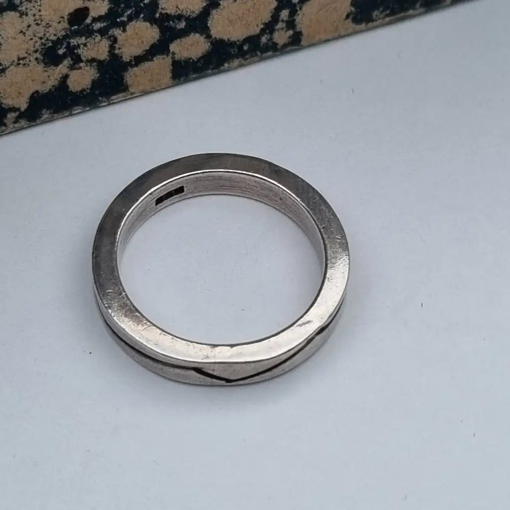 Anillo boho plata de ley anillo vintage joyería para mujer