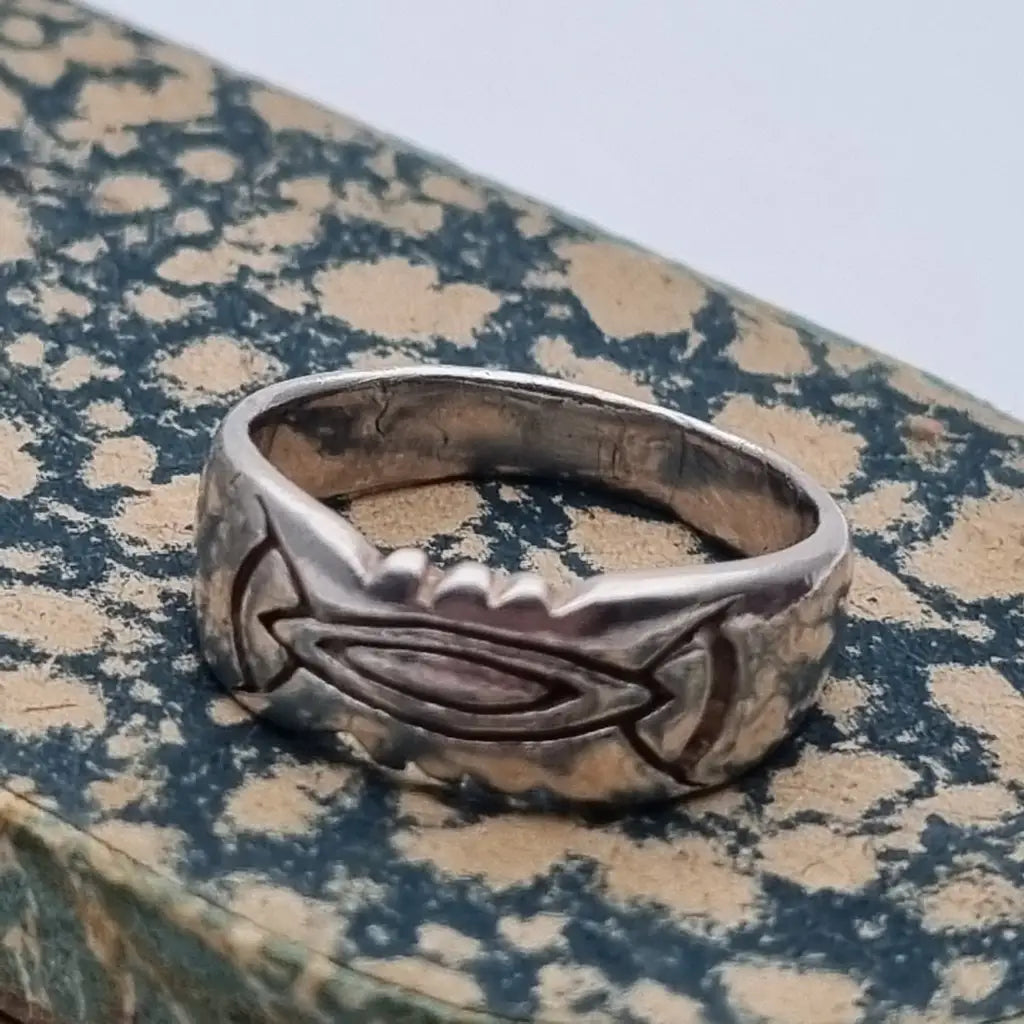 Anillo boho plata de ley anillo vintage joyería para mujer