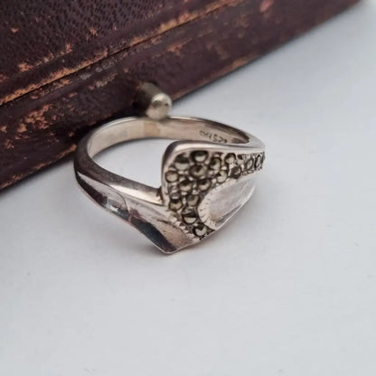 Anillo de plata ley joyas marcasitas para mujer regalos ella zigzag