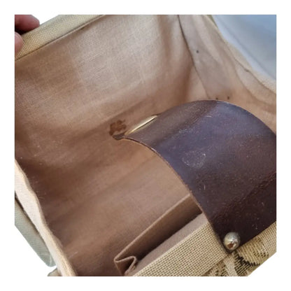 Bolso bowling de paja bolso vintage tejido tapizado