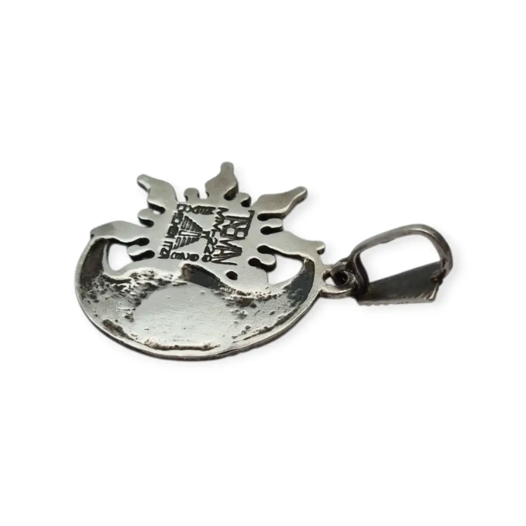 Colgante mexicano de sol y luna en plata maya 925 modelo MM-229 TASMAN