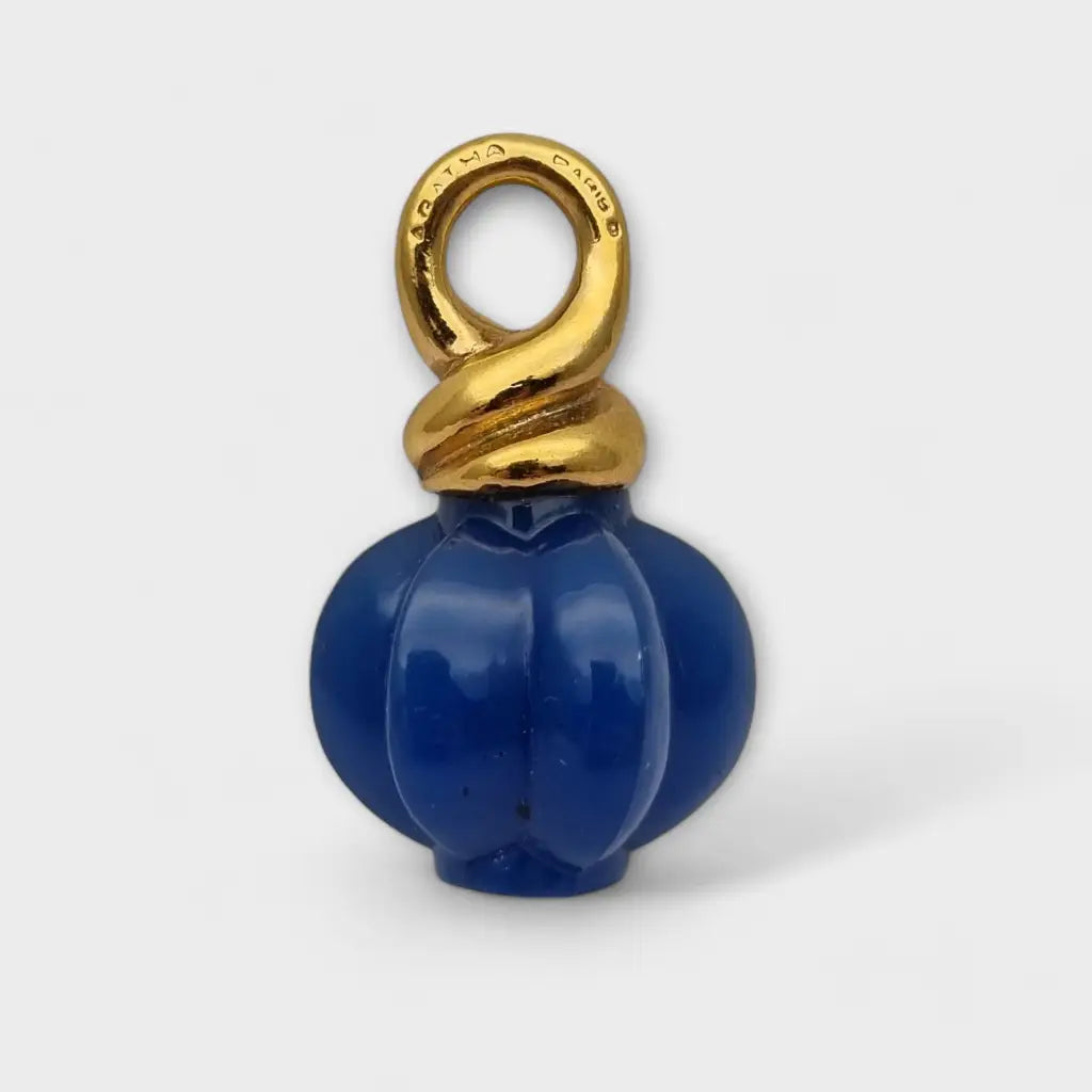 Colgante de pez vintage Agatha Paris firmado por el diseñador francés