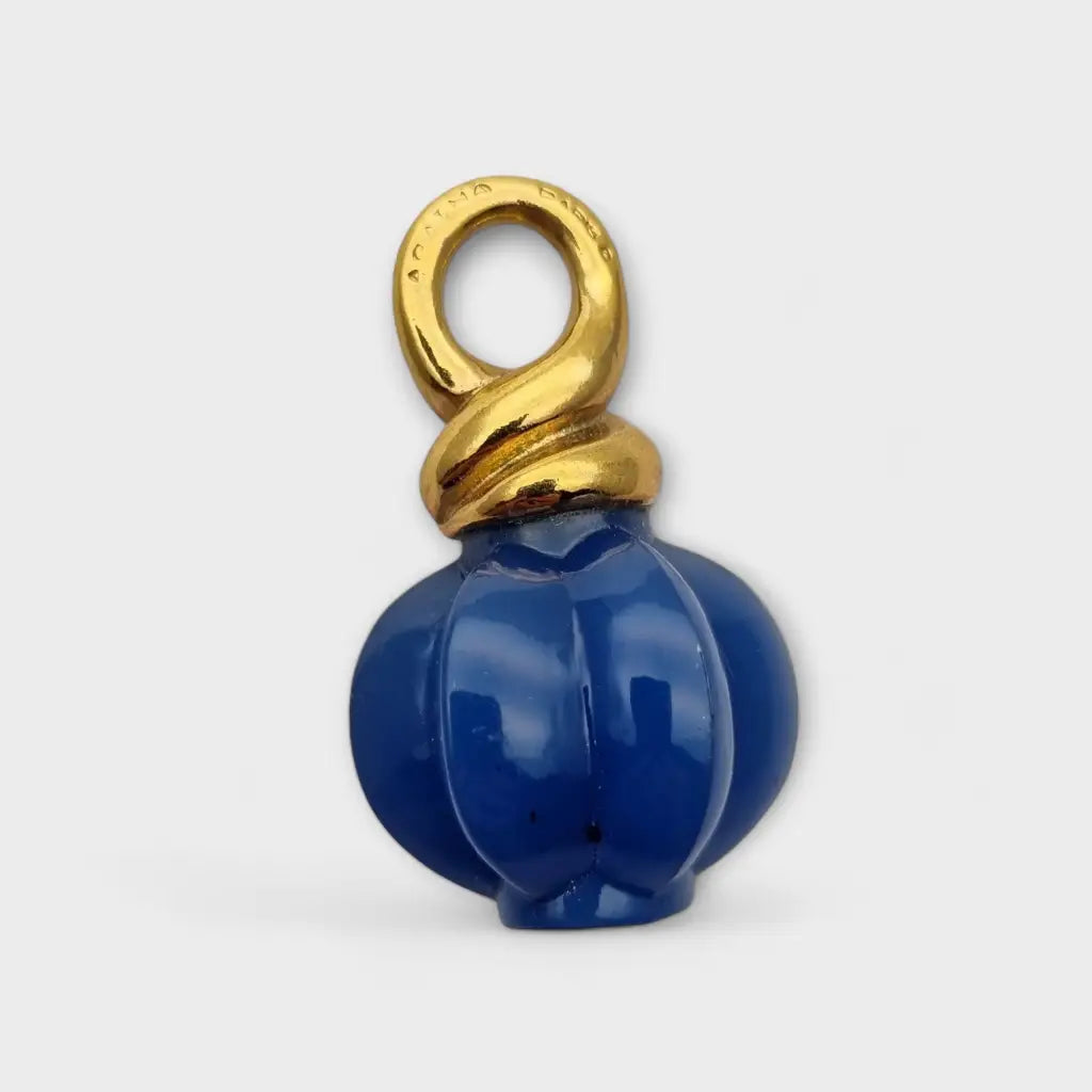 Colgante de pez vintage Agatha Paris firmado por el diseñador francés