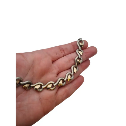 Collar de plata Art Déco. Gargantilla art deco vintage collar Deco