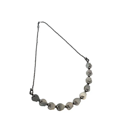 Collar de plata Art Déco. Gargantilla art deco vintage collar Deco