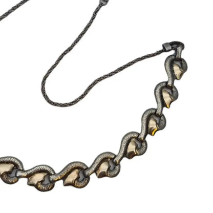 Collar de plata Art Déco. Gargantilla art deco vintage collar Deco