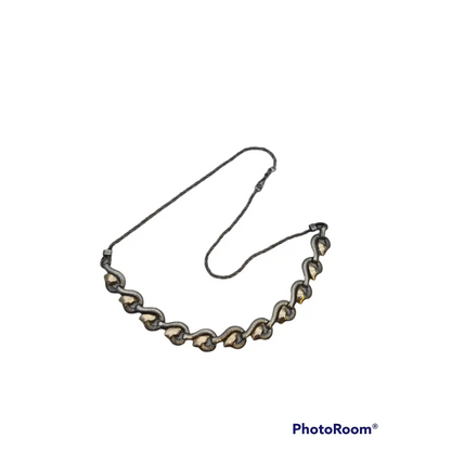 Collar de plata Art Déco. Gargantilla art deco vintage collar Deco