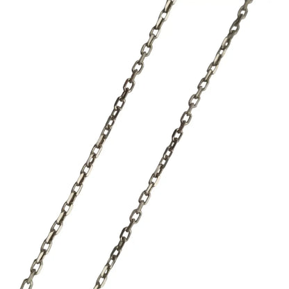 Cruz vintage de plata con topacios azules ovalados y cadena regalos religiosos