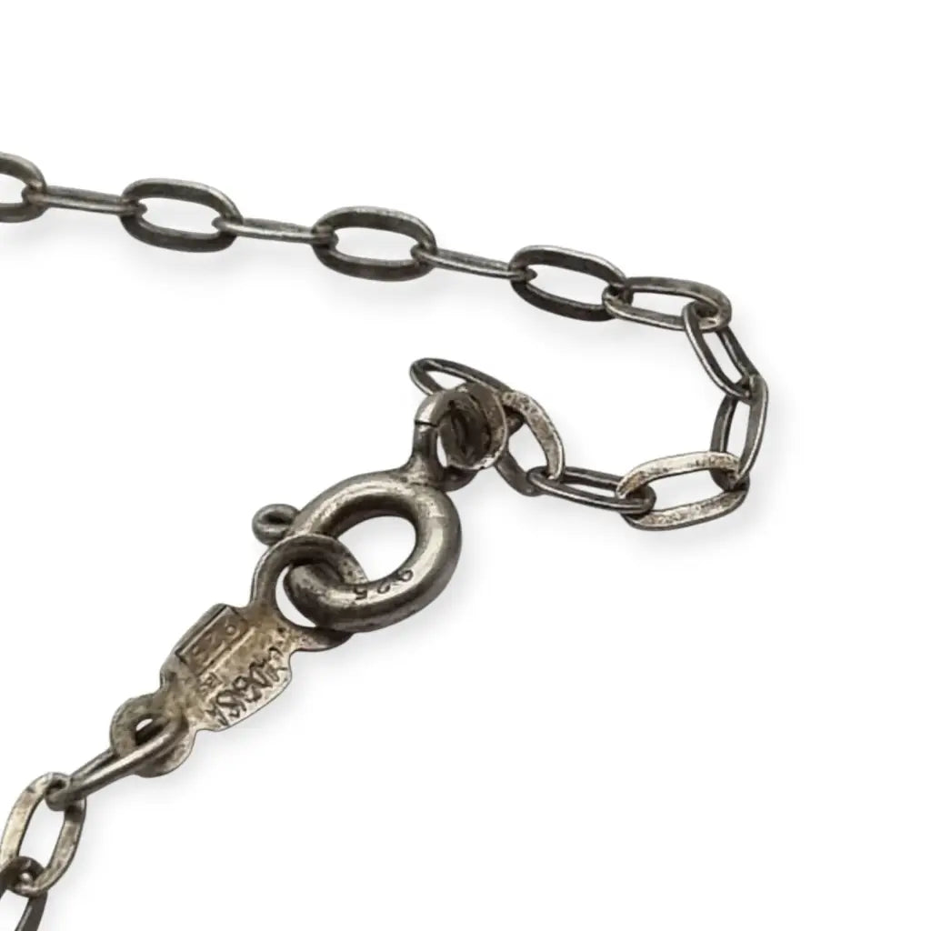 Gargantilla charra de plata con tres rosetas joyería tradicional española