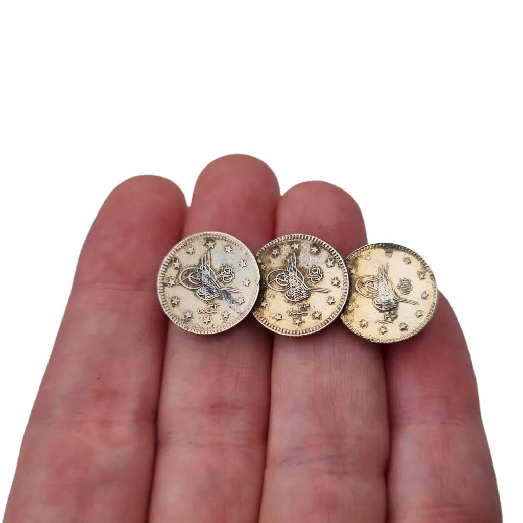 Joyas de monedas para mujer joyas plata broche vintage