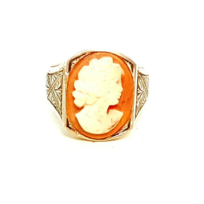 Anillo camafeo de plata victoriana para mujer ley regalos