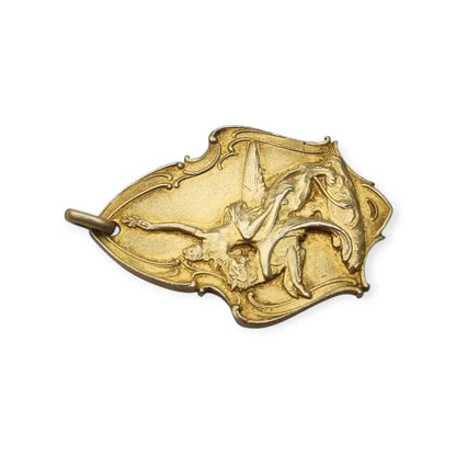 Medalla antigua plata dorada 1931 Coupe de Namur Bélgica Firmada H. Gérard,Art