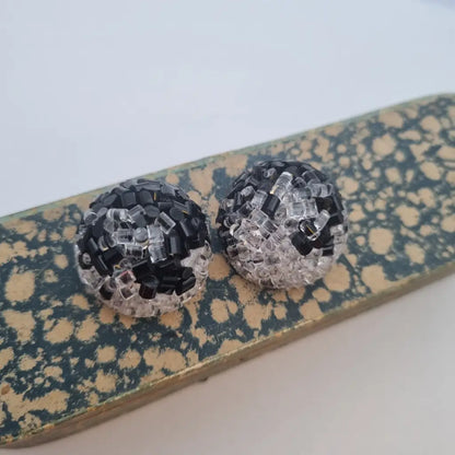 Pendientes de joyería plástico NOS para mujer pendientes clip vintage