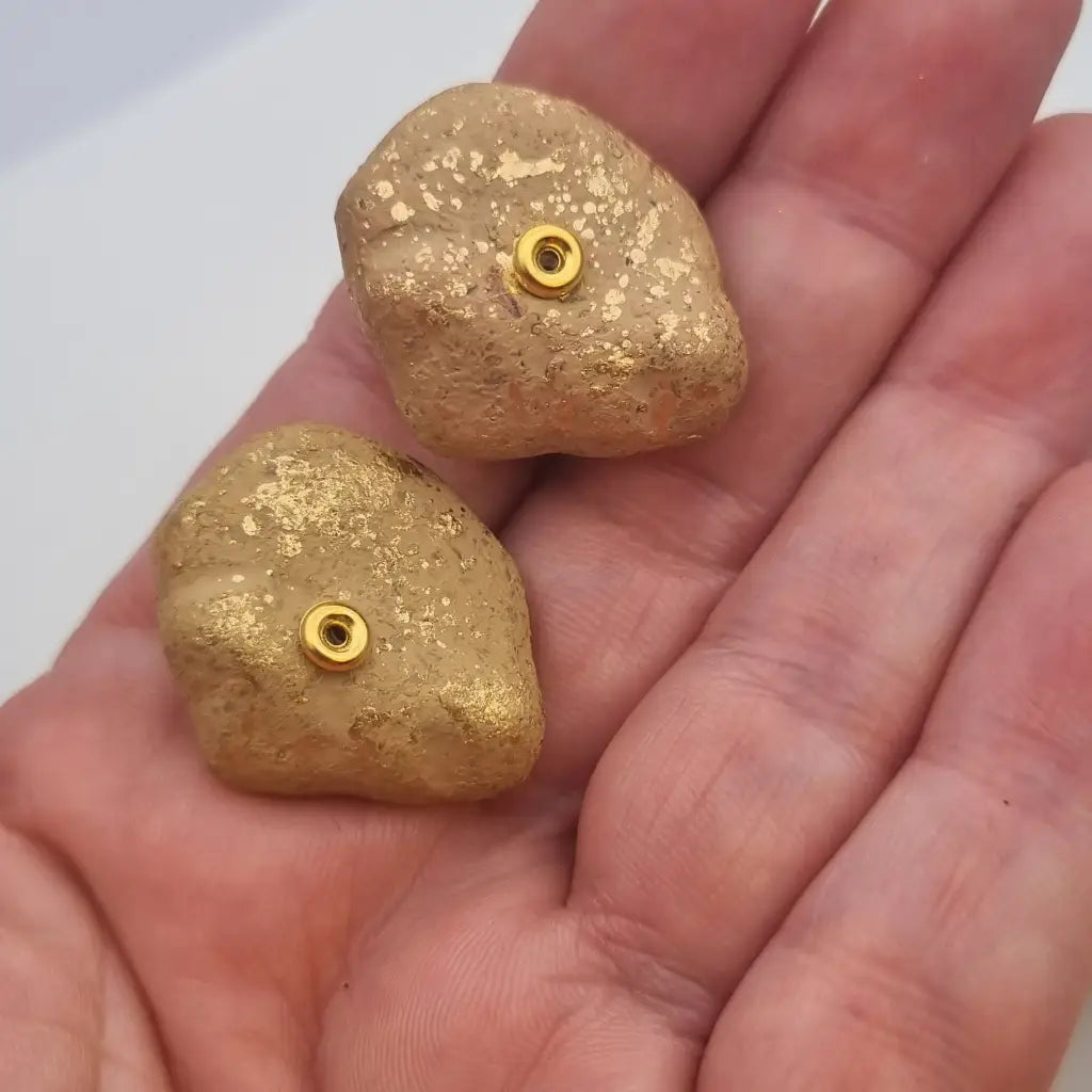 Pendientes de roca nos jewelry para mujer pendientes vintage con clip,