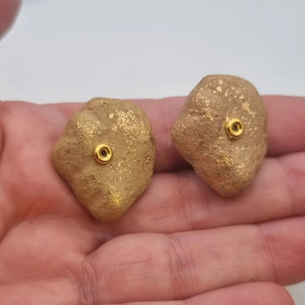 Pendientes de roca nos jewelry para mujer pendientes vintage con clip,