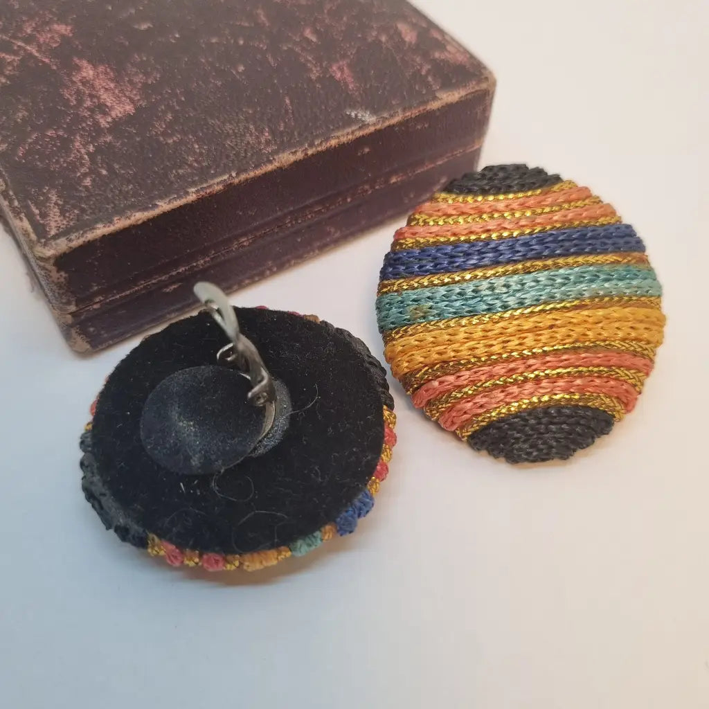 Pendientes vintage grandes pendientes redondos años 80. Joyería vintage.