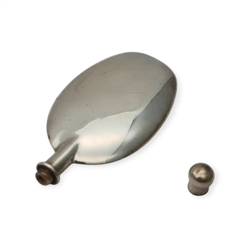 Perfumero colgante de plata antiguo · Frasco perfume joya vintage·