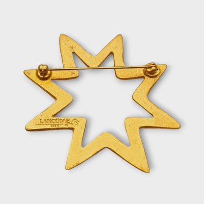 Pin vintage de estrella dorada Lancôme Paris un regalo especial
